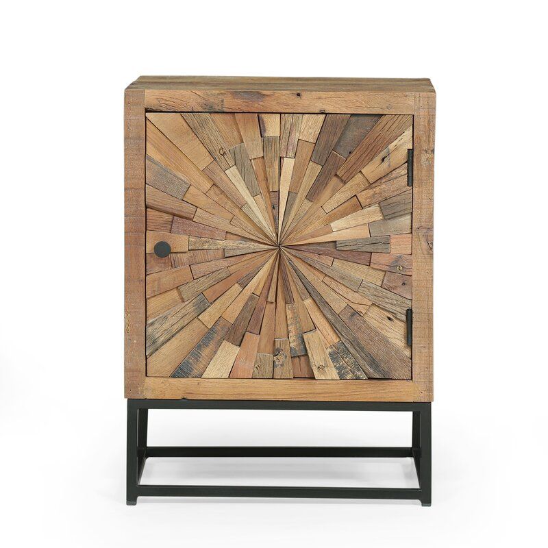 24 Tall Nightstand in NaturalBlack thumbnail 3