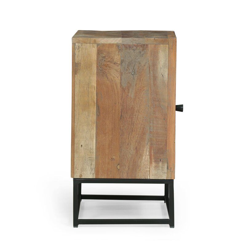 24 Tall Nightstand in NaturalBlack thumbnail 4