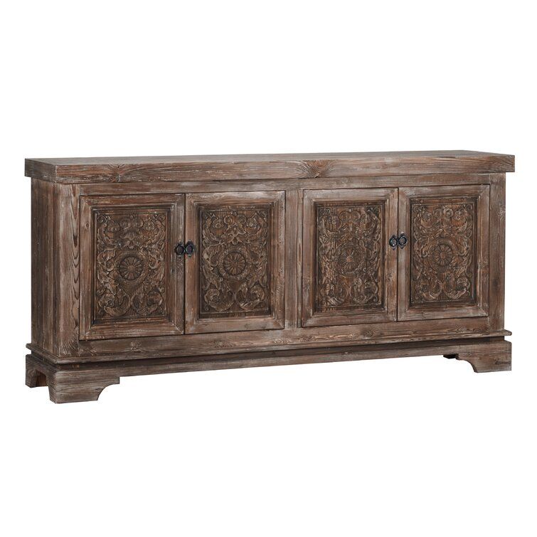 Aliana Pine Solid Wood Sideboard thumbnail 3