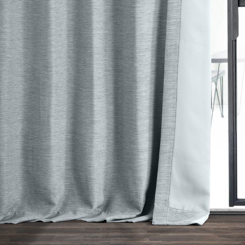 Freemansburg Room Darkening Rod Pocket Single Curtain Panel 96" thumbnail 3