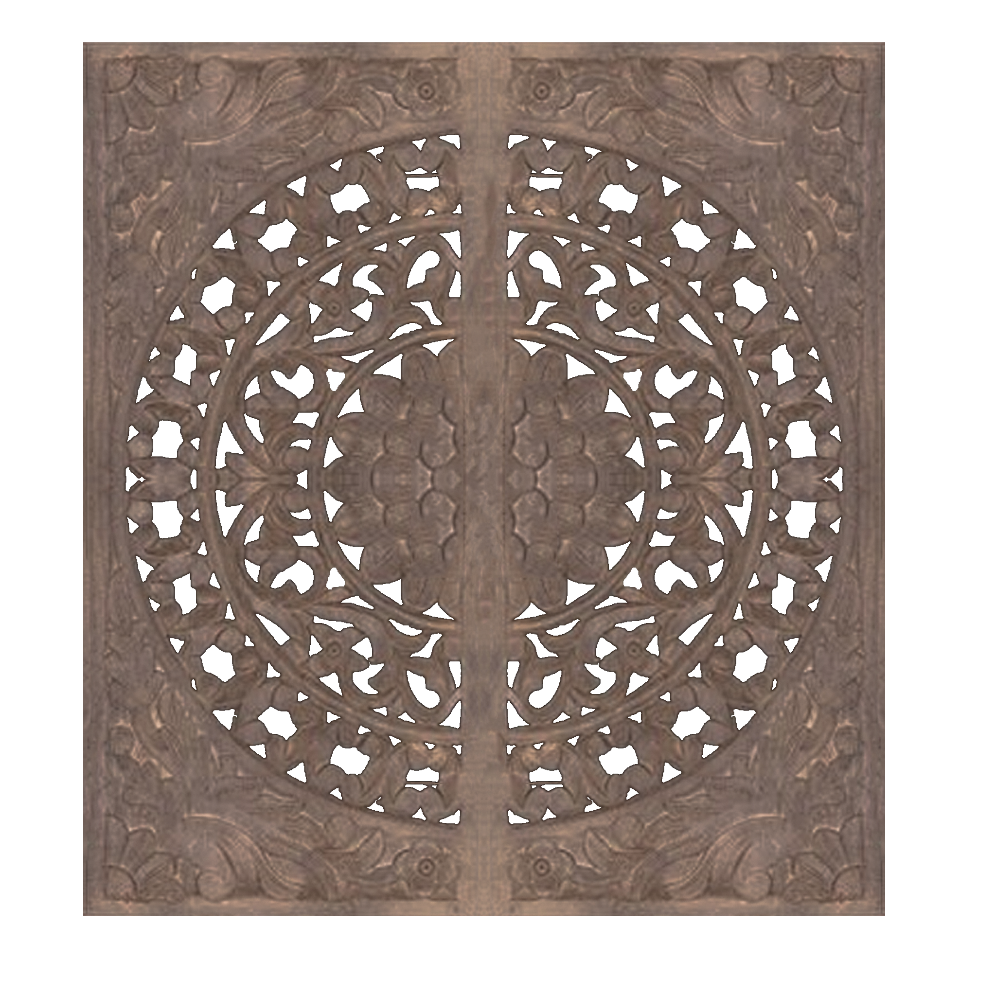Santillanes Carved Armoire thumbnail 6