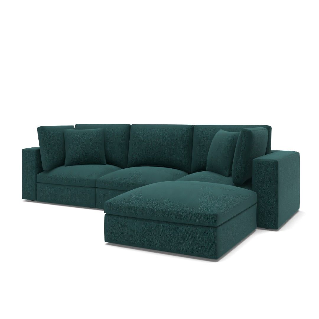 Momeyer Modular Corner Sectional With Ottoman thumbnail 3