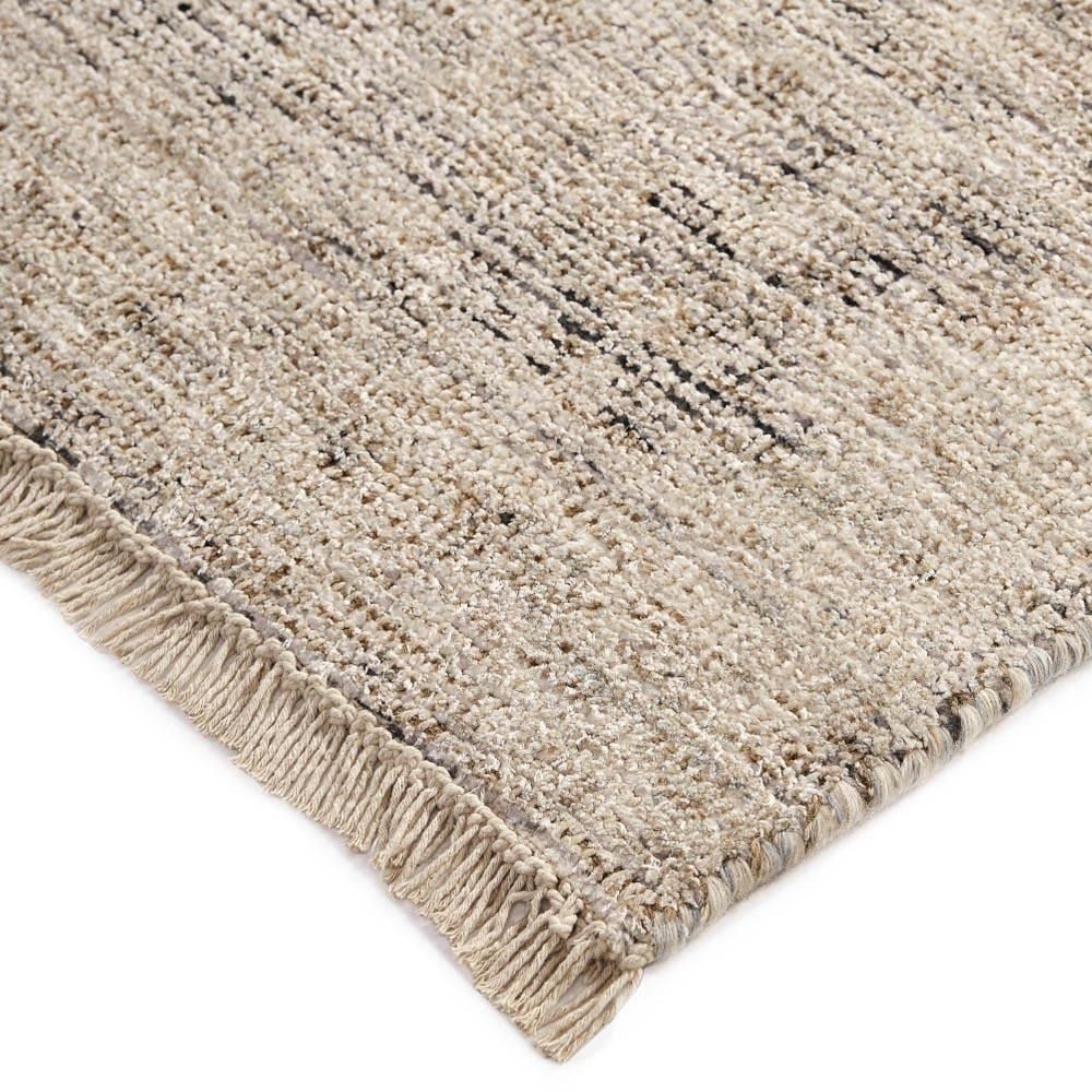 Lily Global Bazaar Brown Wool Geometric Patterned Rug 9'x12' thumbnail 5