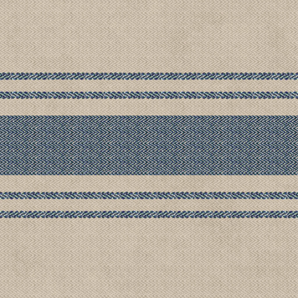 Farmer Stripe Lumbar Pillow-20"x14" thumbnail 2