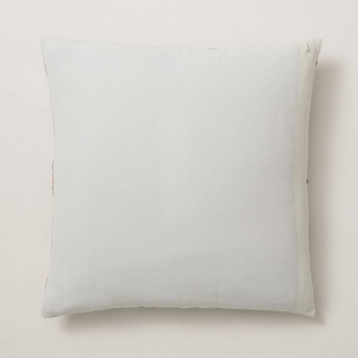 Embroidered Floral Fragment Pillow Cover No Insert-18''x18'' thumbnail 3