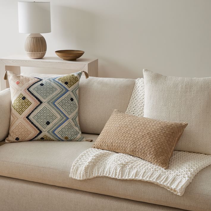 Colorblock Kindered Diamonds Pillow Cover No Insert-20''x20'' thumbnail 5
