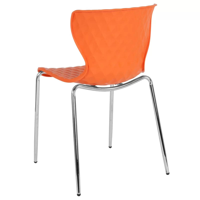 Lowell Armless Contemporary Stackable Chair thumbnail 5