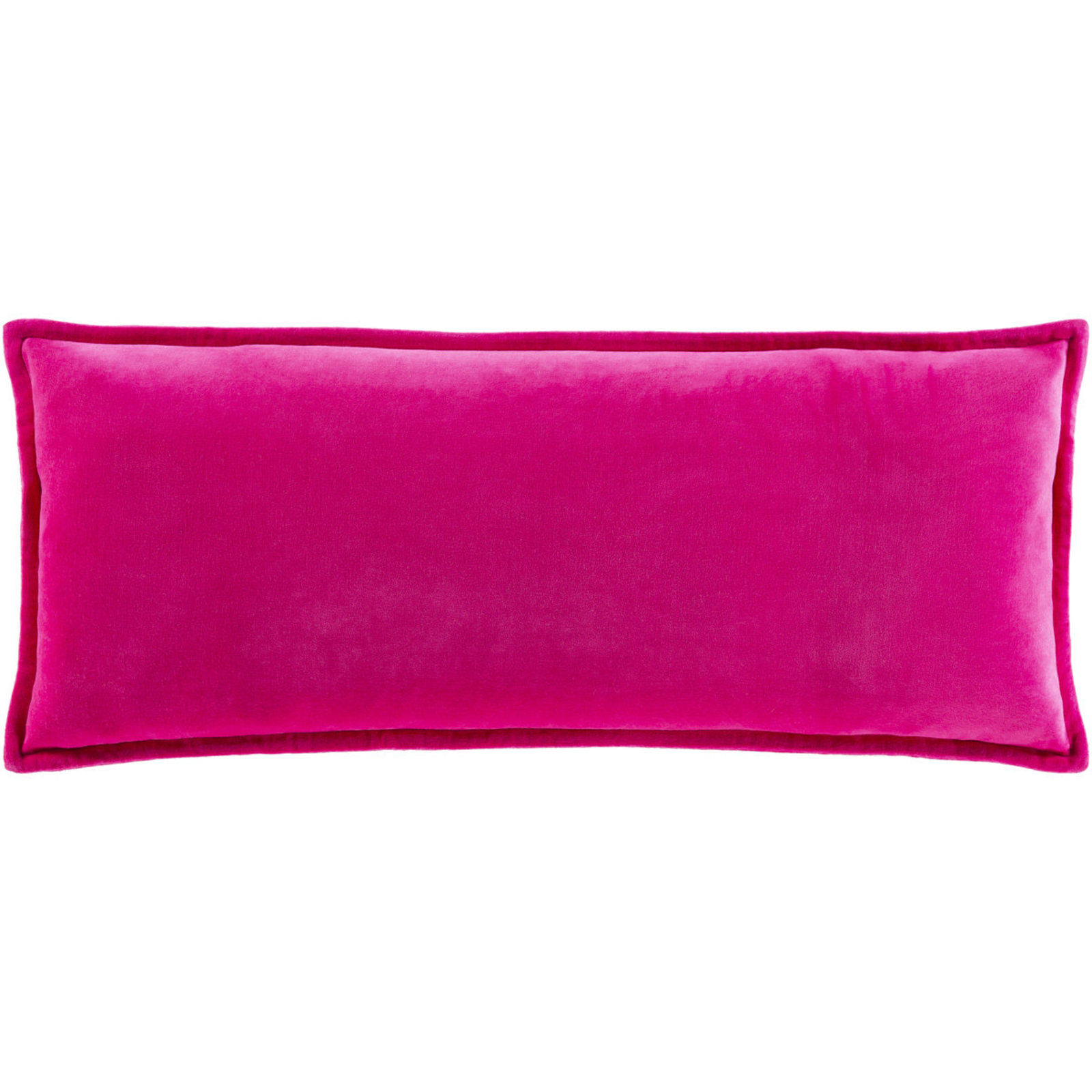 Velvet Lumbar Pillow 30"x12" thumbnail 2