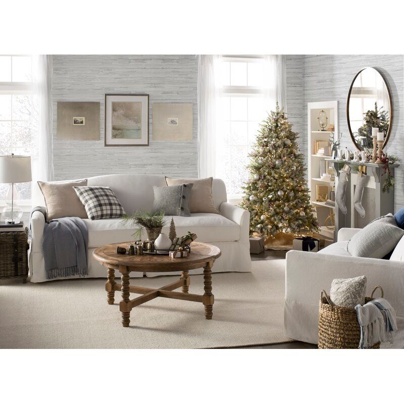 Ava Wool Area Rug In Off-White 9'x12' thumbnail 6
