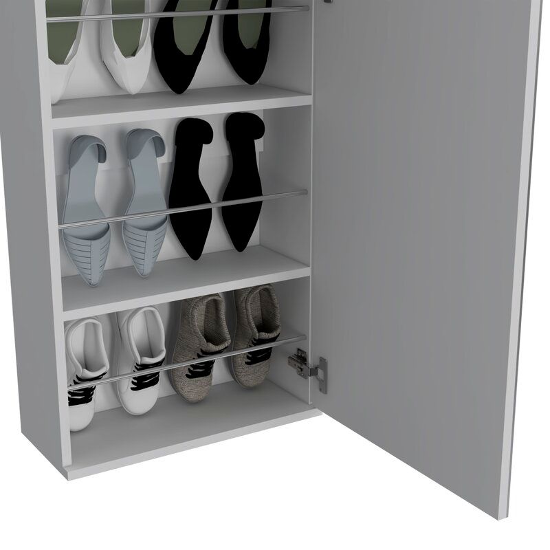 Leto 10 Pair Shoe Rack thumbnail 3