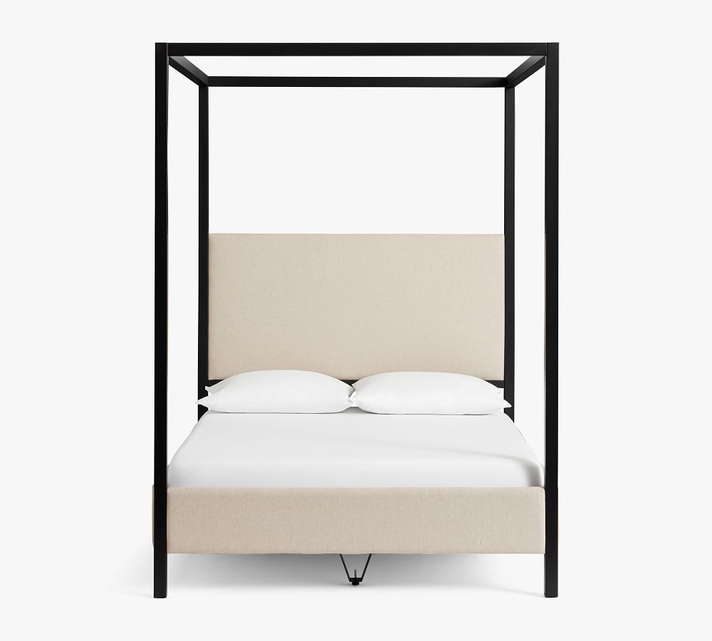 Atwell Metal Canopy Bed Queen thumbnail 3