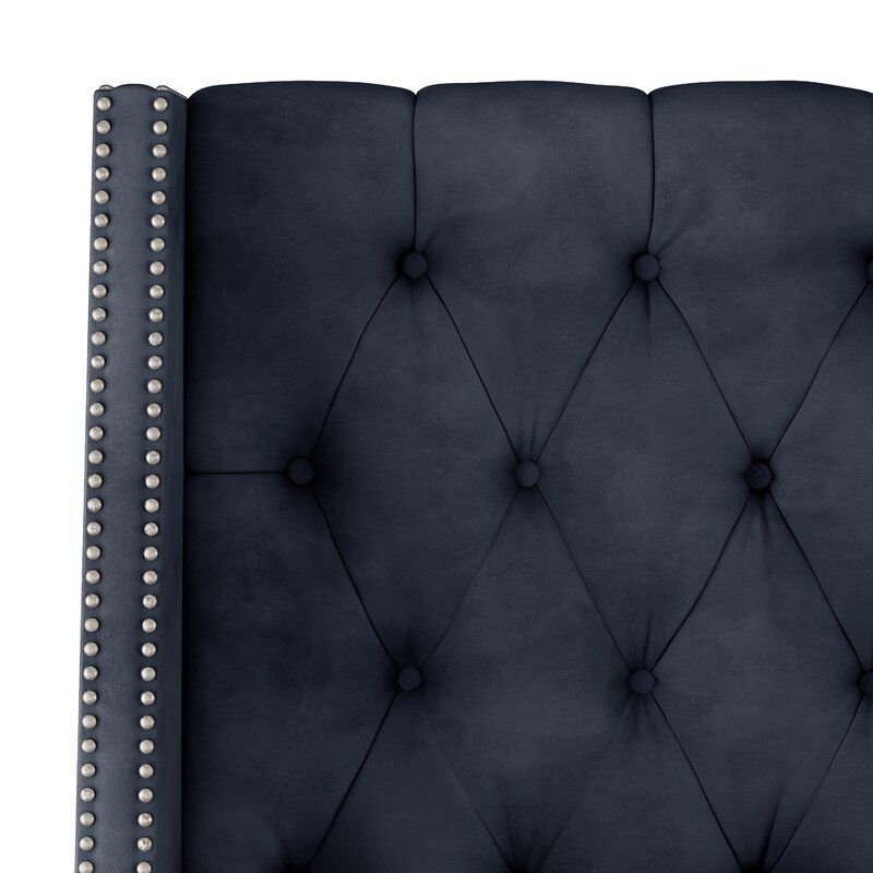 Improv Tufted Upholstered Low Profile Standard Bed-King thumbnail 2