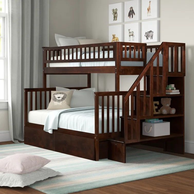 Shyann Solid Wood Standard Bunk Bed-Twin thumbnail 2