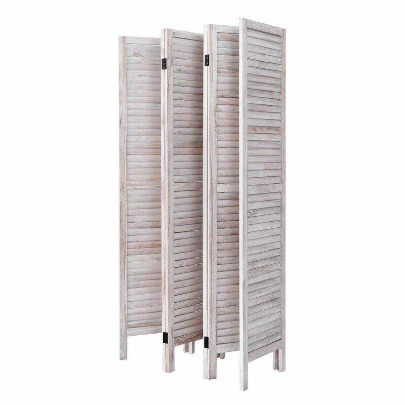 Goku Panel Solid Wood Folding Room Divider thumbnail 2