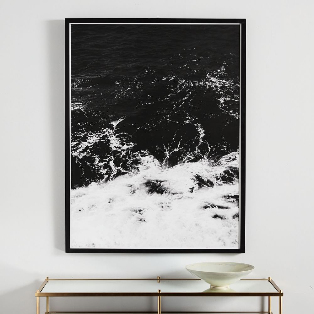 Minted for West Elm Obsidian Sea With Frame-30"x40" thumbnail 2