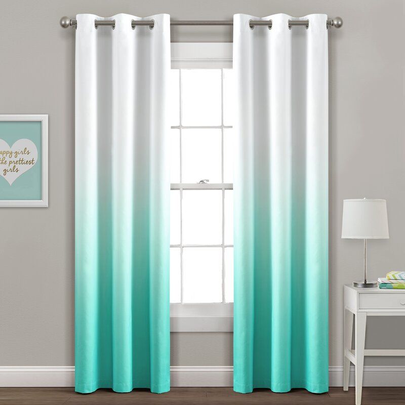 Carly Ombre Max Blackout Thermal Curtain Panels Set of 2-95" thumbnail 2
