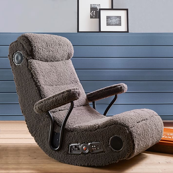Sherpa Charcoal Got Game Gaming Chair thumbnail 2