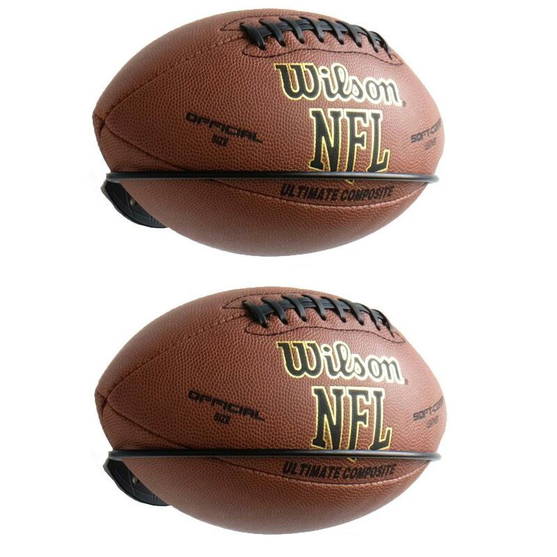 Ixelles Football Wall Mounted Sports Rack (Set of 2) thumbnail 3