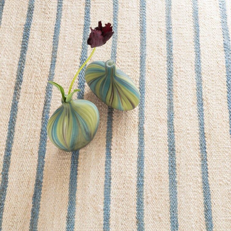 Moana Flatweave Jute Sisal Striped Area Rug-10'x14' thumbnail 4
