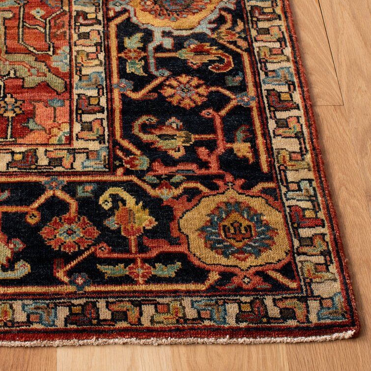Richmond Oriental Hand Knotted Wool Vintage Rug-2'6x10' thumbnail 4