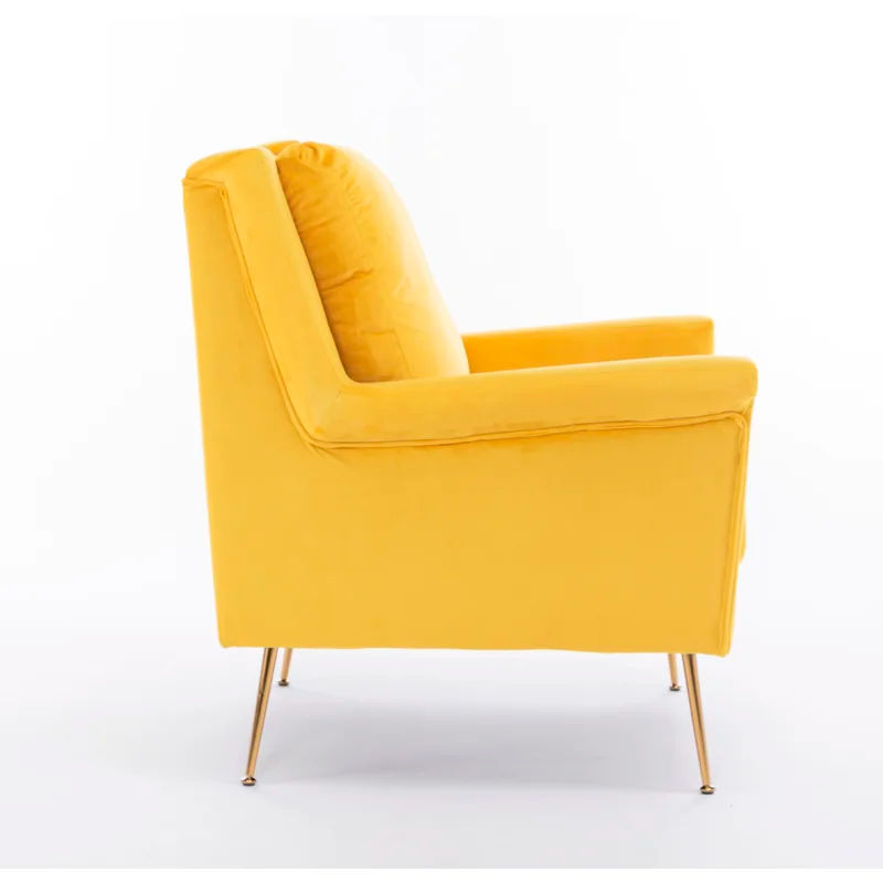 Demi 30'' Wide Velvet Armchair thumbnail 8