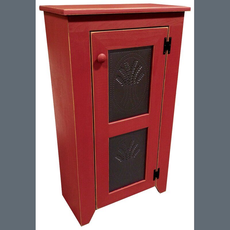 Ossett 42 Tall Solid Wood 1 Door Accent Cabinet thumbnail 3