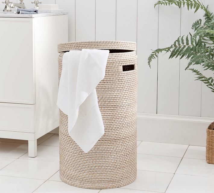Tava Handwoven Rattan Hamper thumbnail 2
