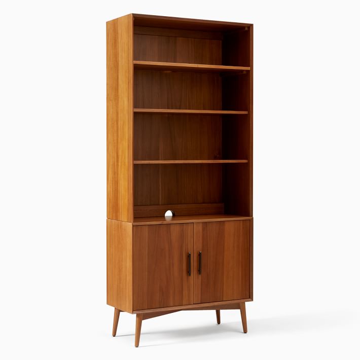 Mid-Century Open Wide Hutch thumbnail 2