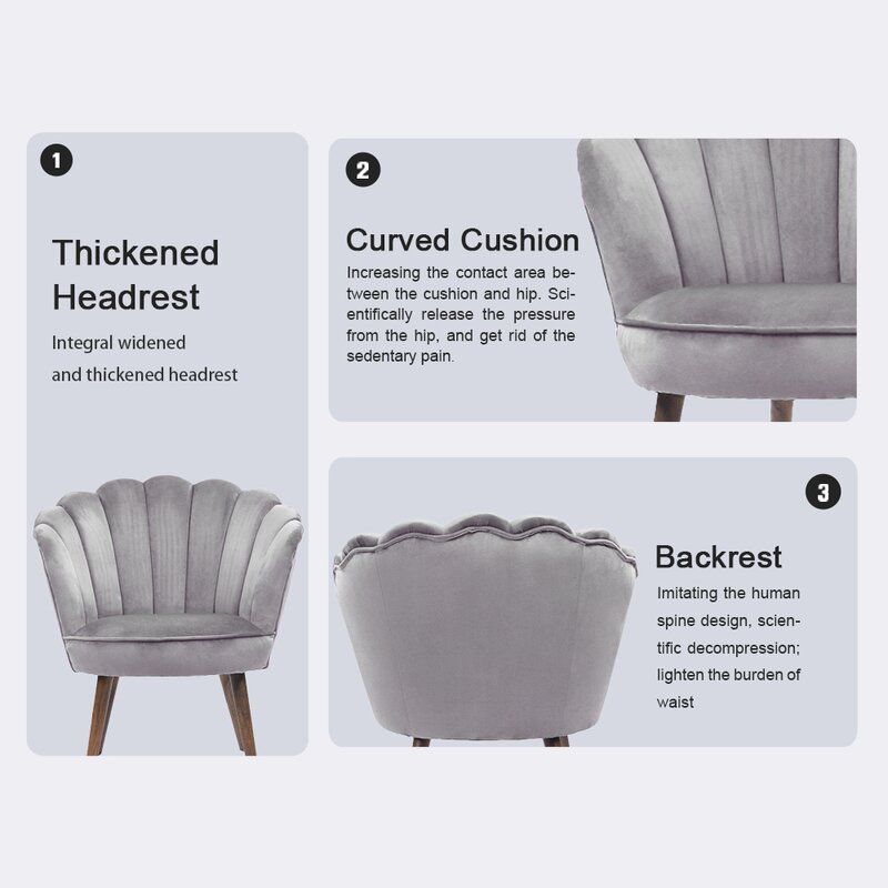 Hedvika Velvet Side Chair thumbnail 5
