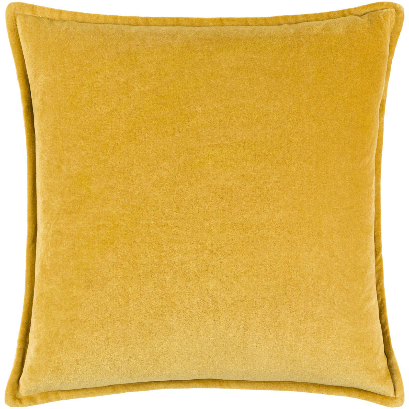 Cotton Velvet Pillow With Insert 18"x18" thumbnail 2