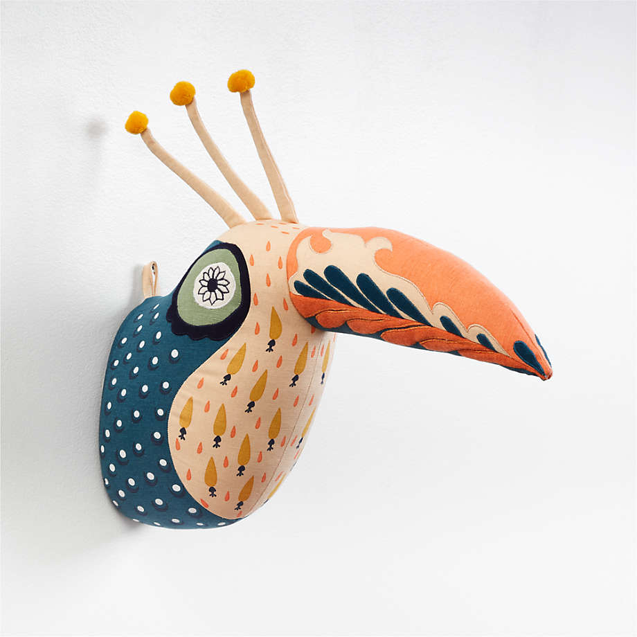 Curious Toucan Head Wall Decor thumbnail 2