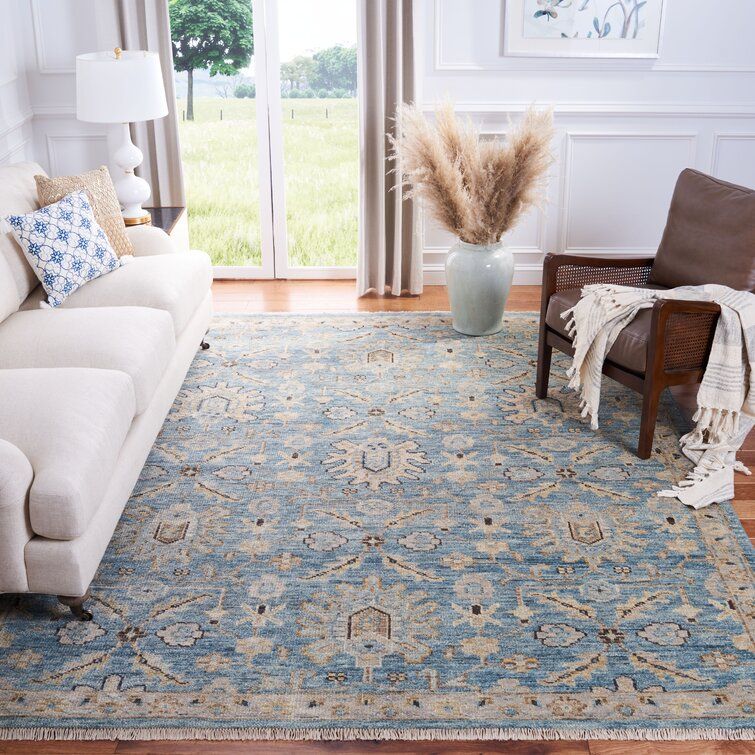 Cohutta Oriental Hand Knotted Area Rug-9'x12' thumbnail 2