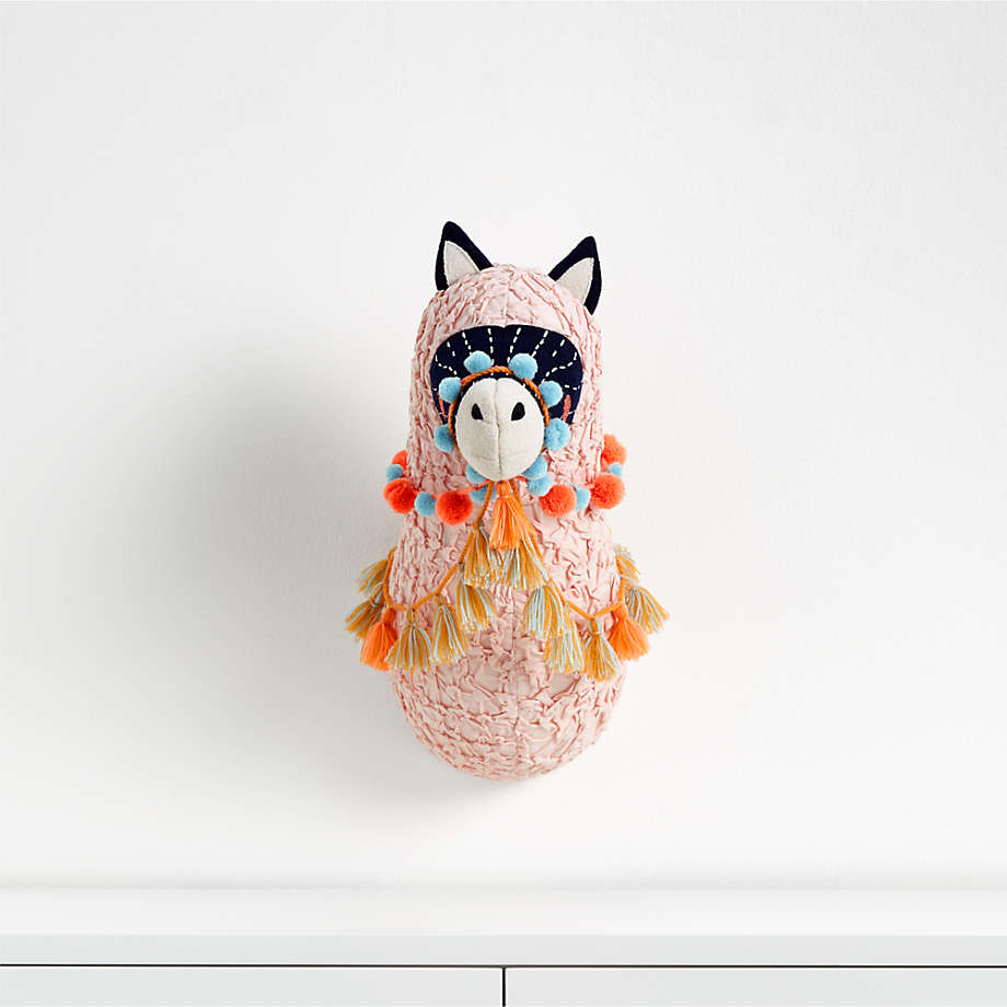 Curious Llama Head Wall Decor thumbnail 3