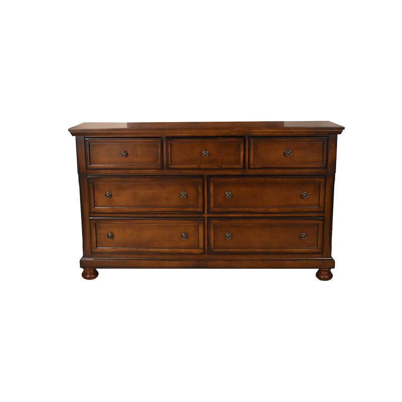 Prather Drawer Dresser with Mirror thumbnail 4