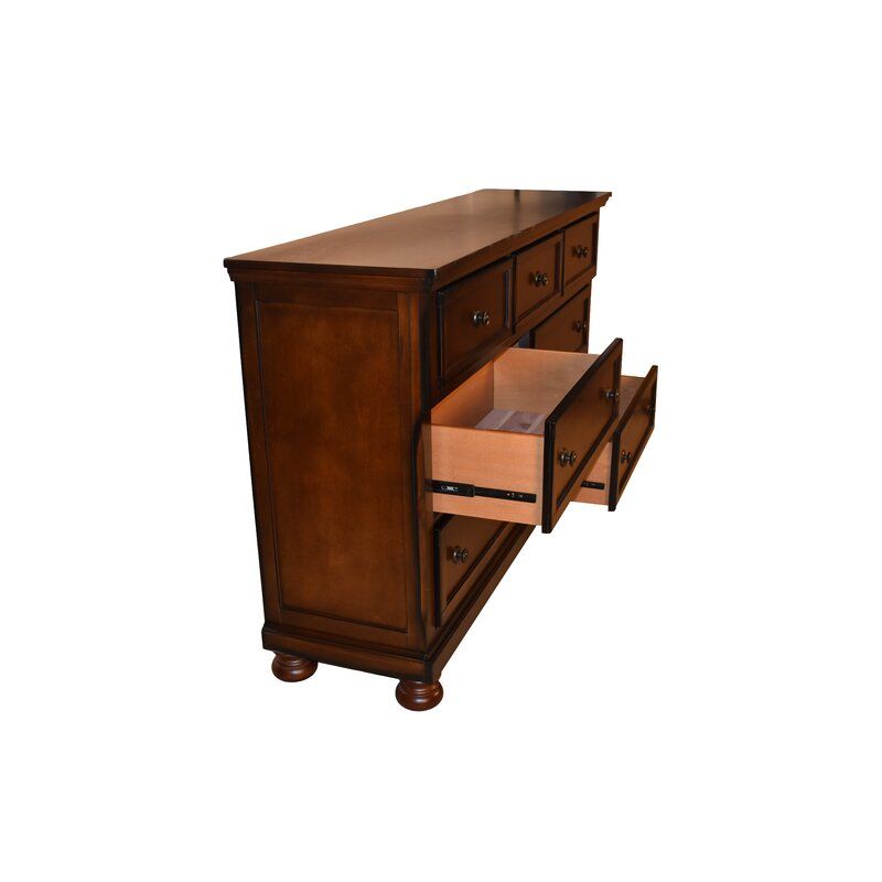 Prather Drawer Dresser with Mirror thumbnail 5