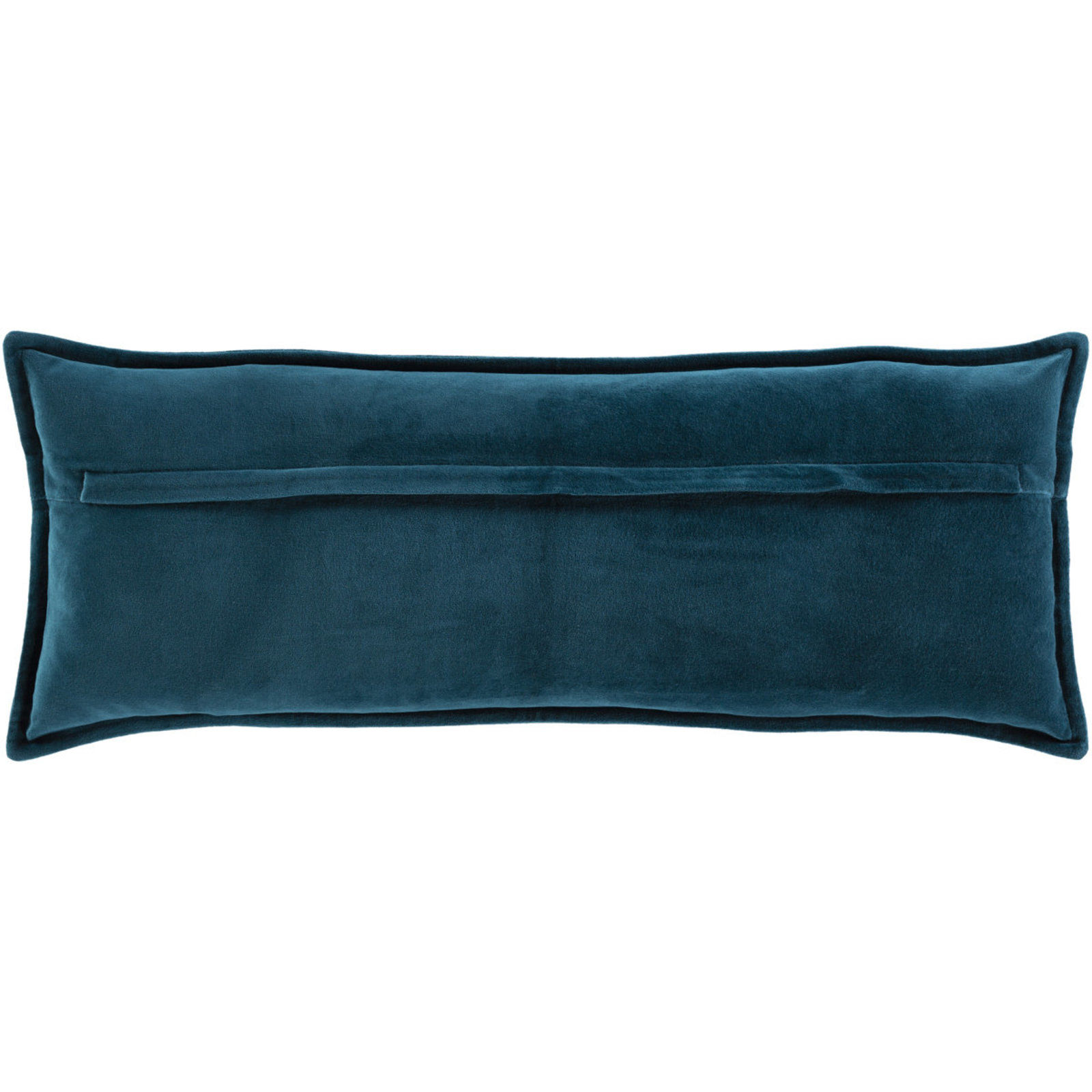 Velvet Lumbar Pillow With Insert 30"x12" thumbnail 3