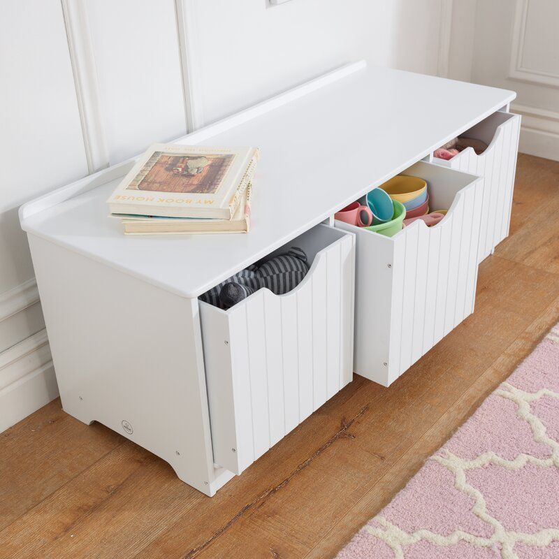 Nantucket Toy Storage Bench thumbnail 2