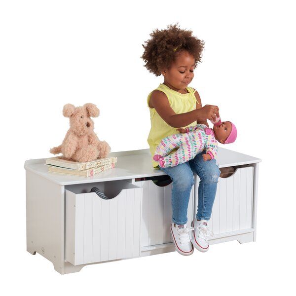 Nantucket Toy Storage Bench thumbnail 3