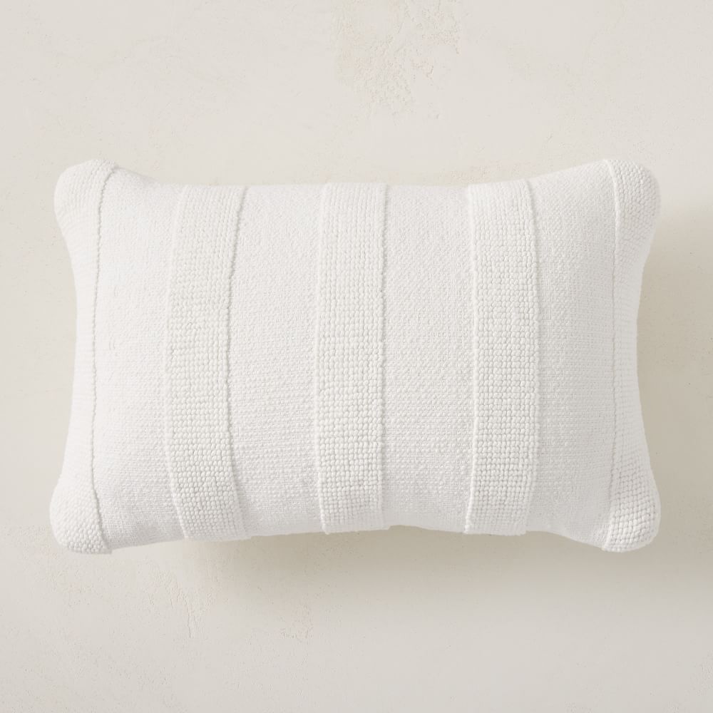 Tufted Stripe Pillow with Insert-24"x24" thumbnail 2