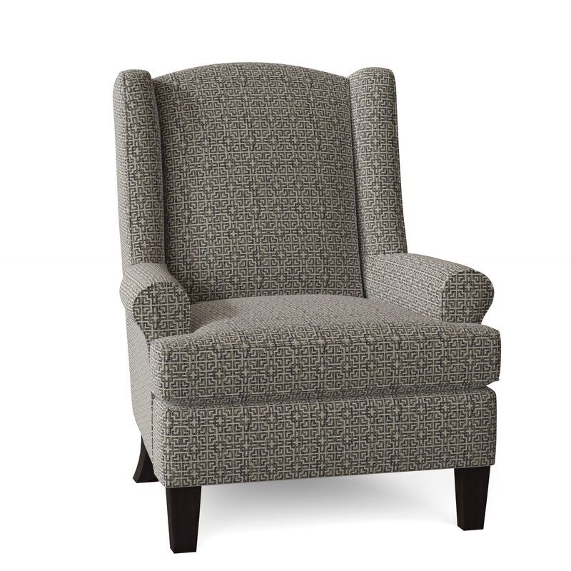Gertrudes Wide Wingback Chair thumbnail 3