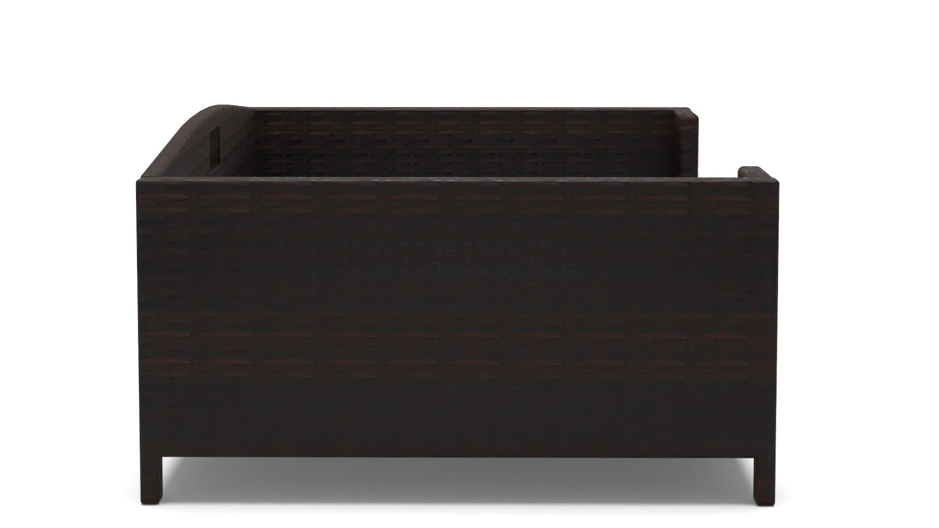 Cristobal Rattan Rectangular Dog Sofa thumbnail 2