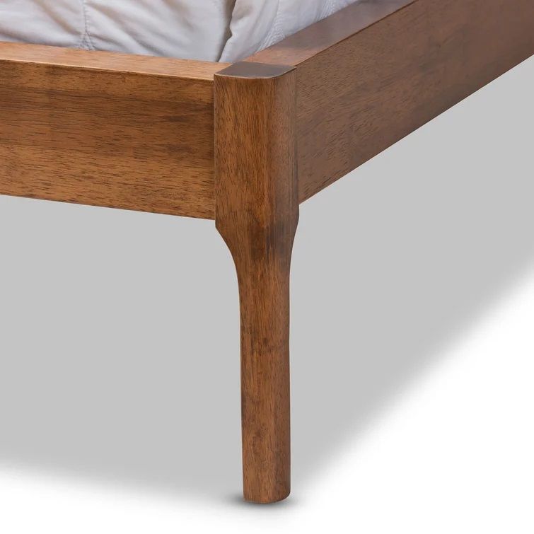 Mcrae Solid Wood And Upholstered Low Profile Platform Bed-Full thumbnail 5