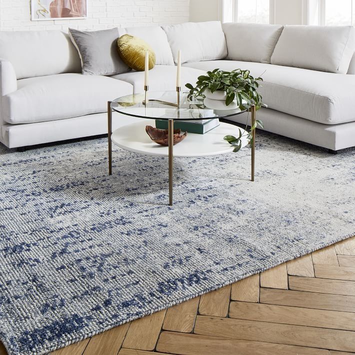 Distressed Foliage Rug-5'x8' thumbnail 2