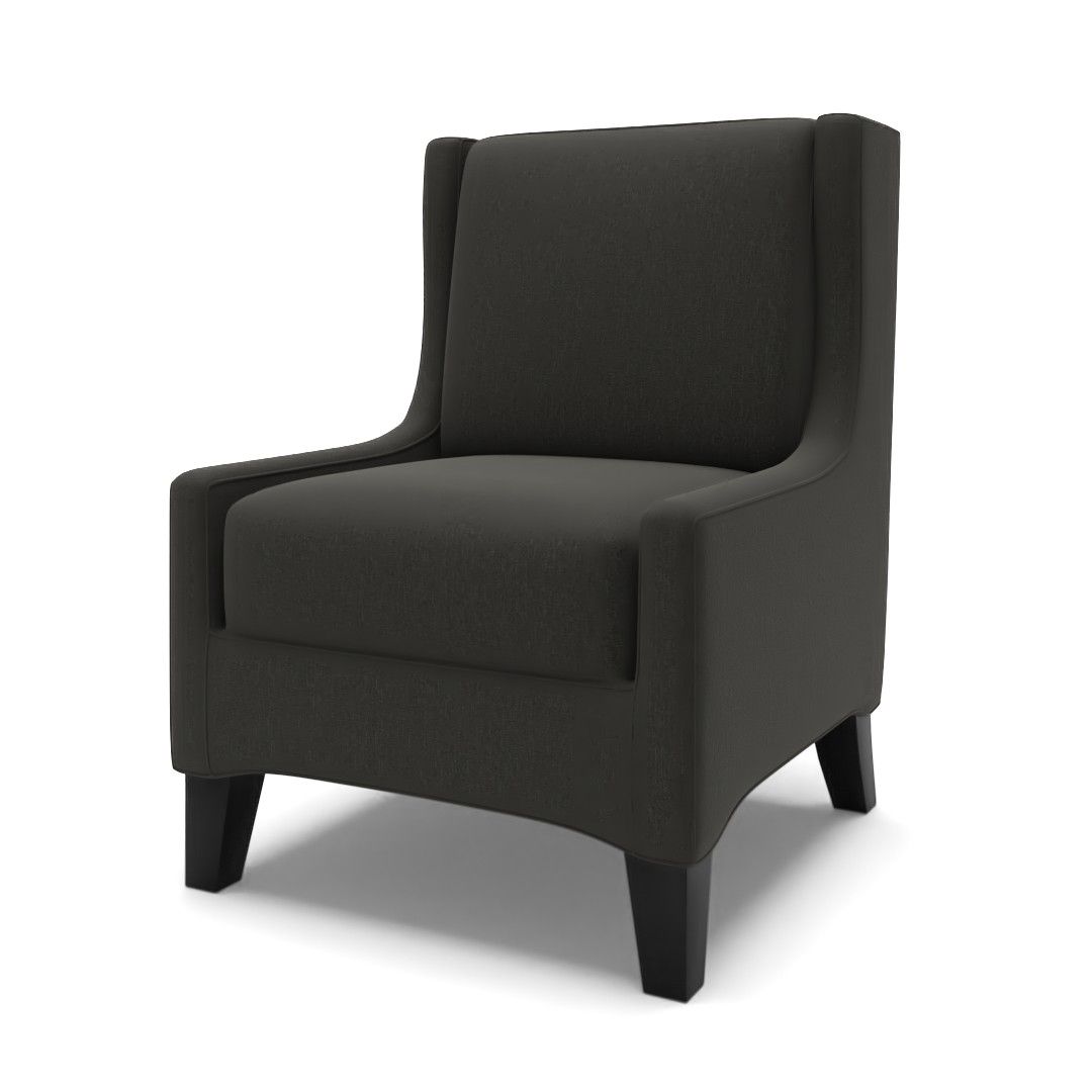 Lucy 26'' Wide Slipper Chair thumbnail 3