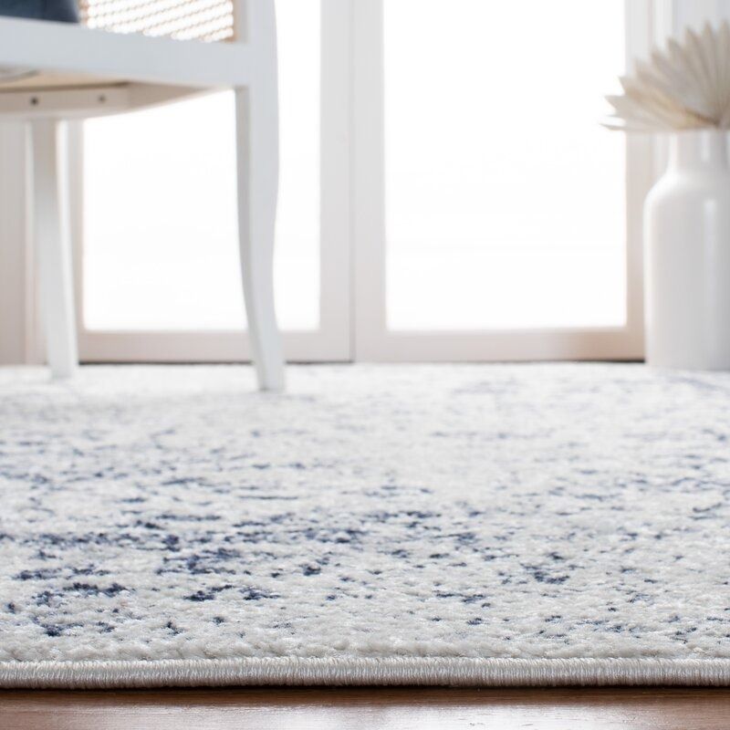 Ainslie Oriental Ivory Navy Area Rug-9'x12' thumbnail 3