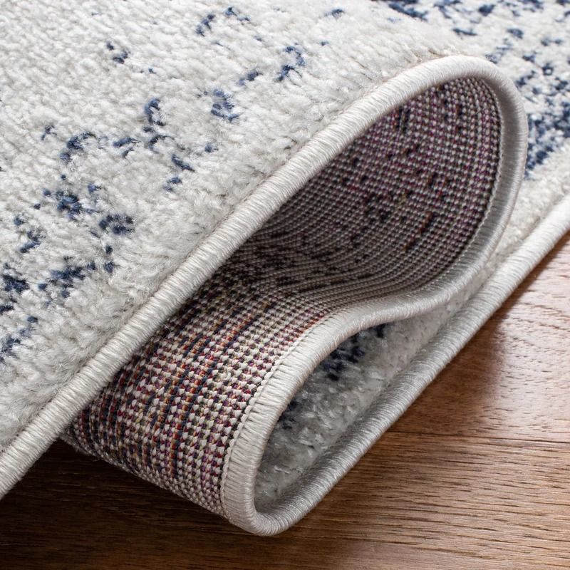 Ainslie Oriental Ivory Navy Area Rug-9'x12' thumbnail 5