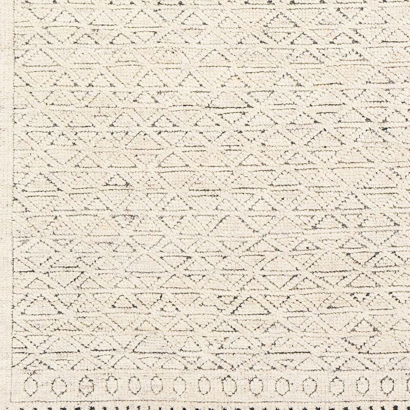 Zaza Dark BrownGray Area Rug 9'x12' thumbnail 2