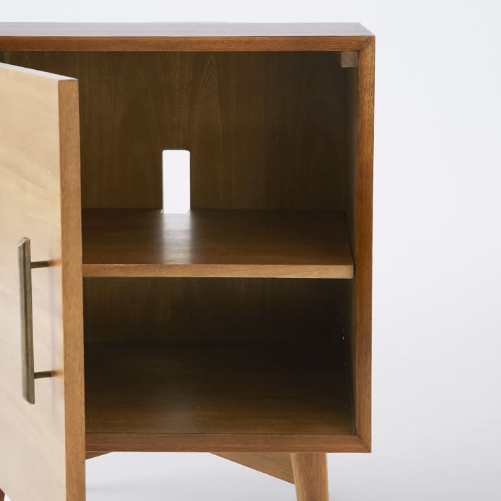 Mid Century Media -1 Door Side Table thumbnail 2