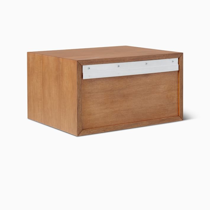Mid Century Storage Wall Mounted Nightstand thumbnail 4