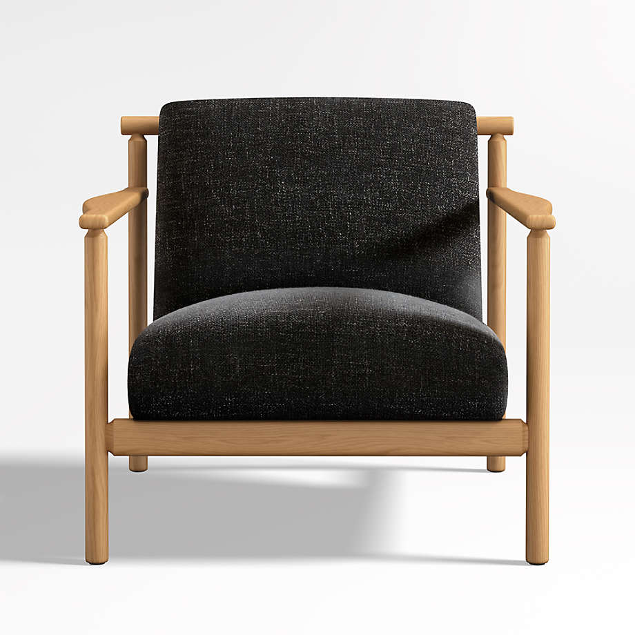 Ojai Upholstered Wood Frame Accent Chair thumbnail 2